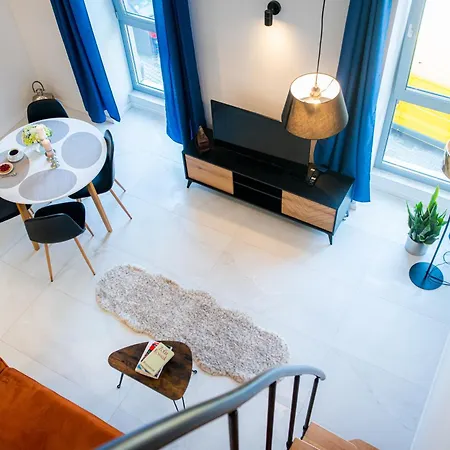 Dwupietrowy Loft Fabryka Wlokna 3a #nestapartamenty Apartament *